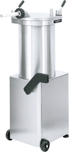 Talsa F35S 65 lb (29.5 kg) Hydraulic Piston Sausage Stuffer Stainless Steel | Trento – 208V, 3 Phase, 1100W (1.75 HP)