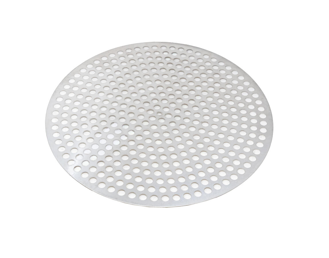 Omcan Disk Aluminum Perforated Pizza Pan — Size: 16"