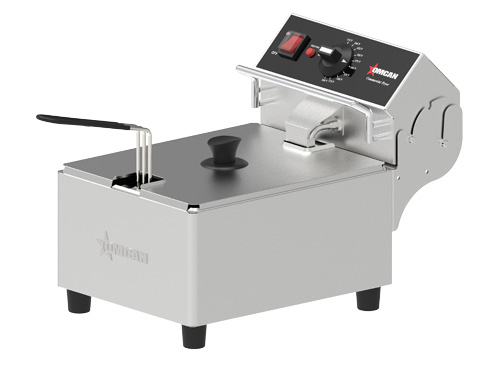 10 lb Capacity Elite Series Electric Countertop Single Basket Deep Fryer – 120 V, 1800 W