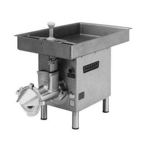 Hobart 4732-35STD #32 Meat Grinder with Feed Pan - 230V / 1 Ph - 3 Hp
