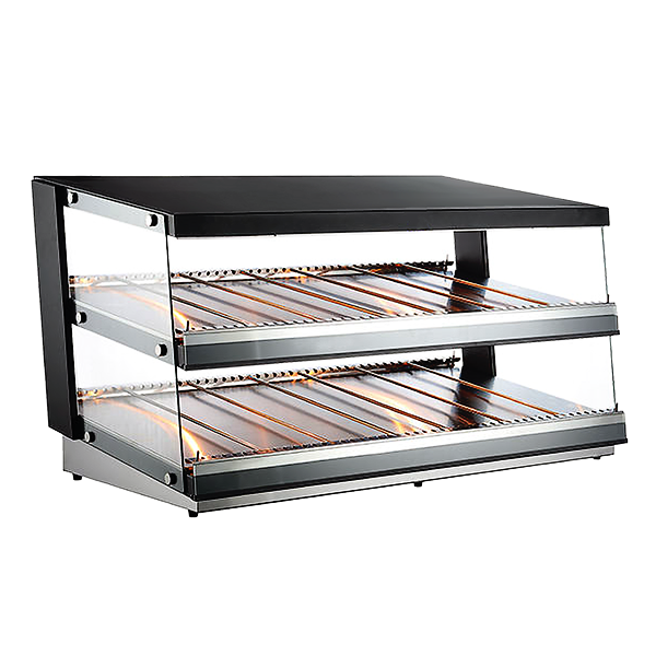 Omcan Heated Pass-Through Station with . ( ) Capacity, 110V, 1800W — Size: 50" / Capacity: 4.87 cu ft