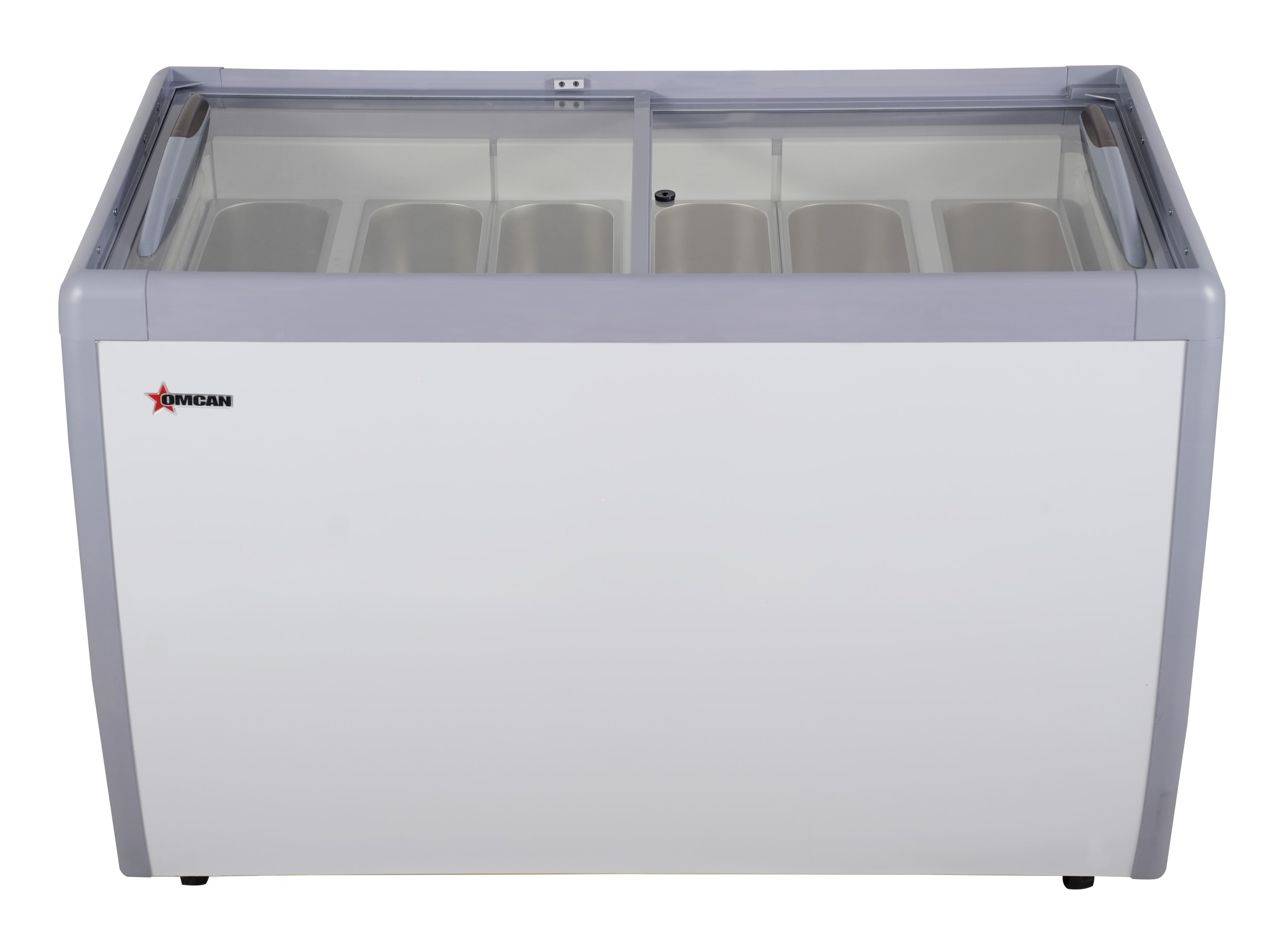 50″ Nine (9) Pan Gelato Dipping Cabinet with Flat Sneeze Guard 50″ Nine (9) Pan Gelato Dipping Cabinet with Flat Sneeze Guard - 3
