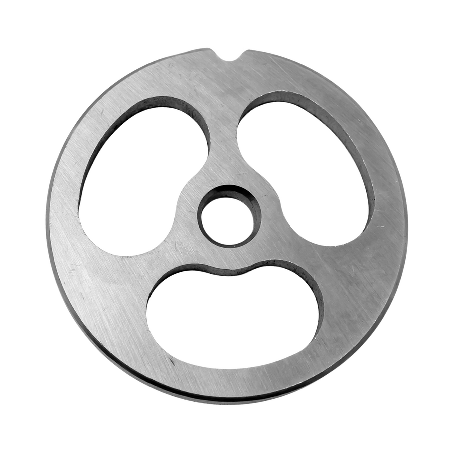 #12 Kidney Plate 3 Holes, One Notch, Without Hub for Meat Grinder
