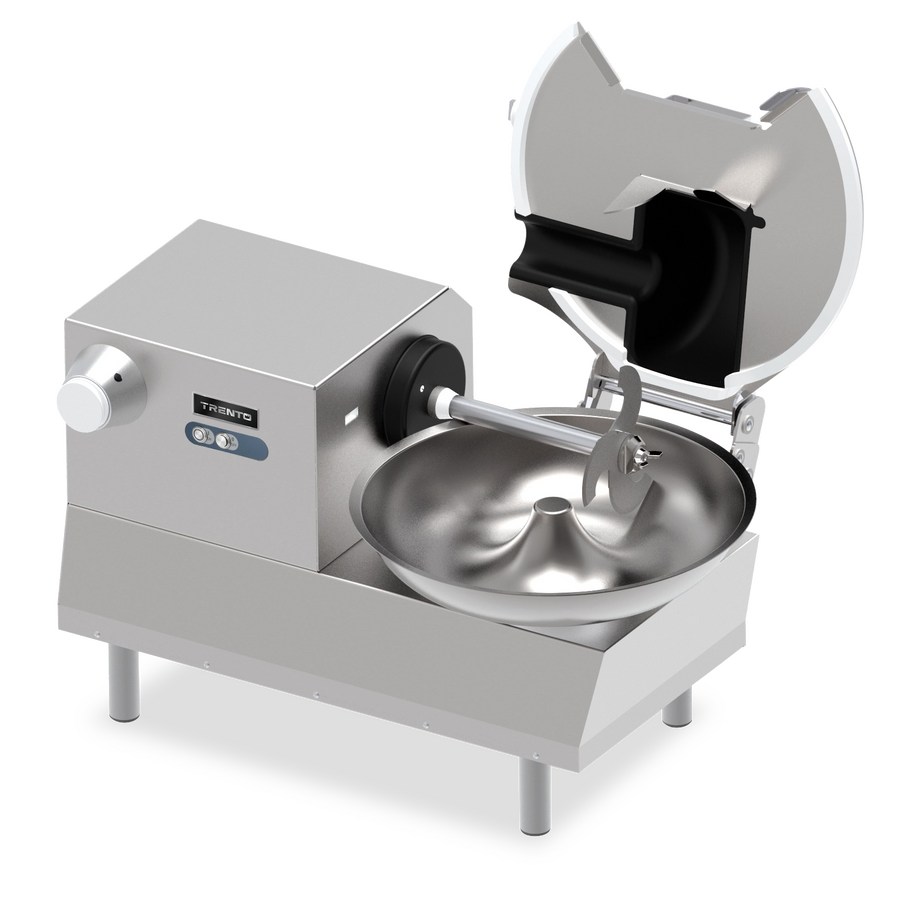 Trento 16 qt (20 lb.) Commercial Electric Bowl Cutter – 2 HP (1400 W), 120 V