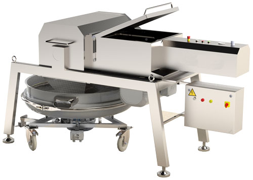 TRENTO Hydraulic Cheese Grater with 20 HP and Vibrating Screen