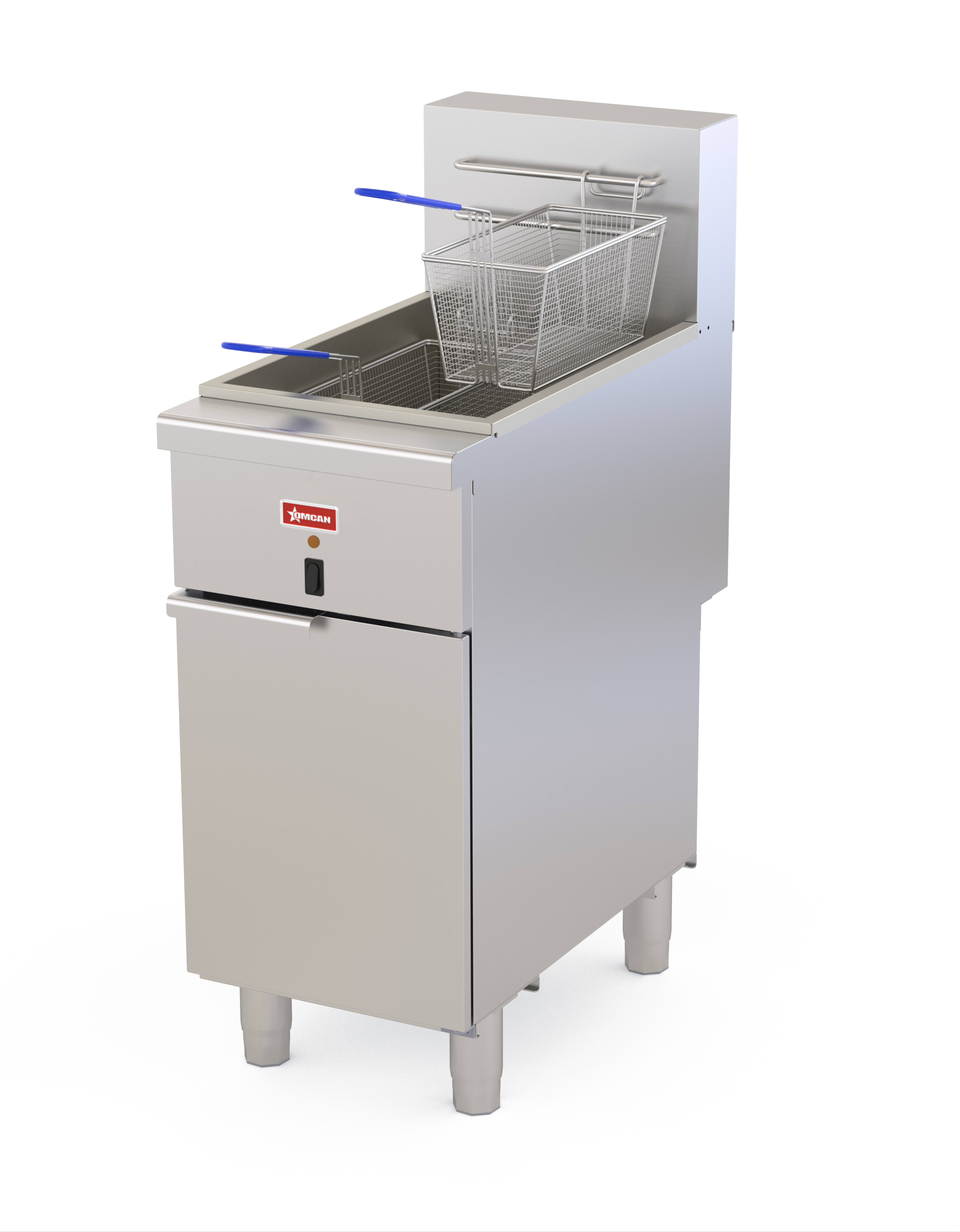 50 lb Capacity Electric Fryer 15.26 kW - 208V/60Hz/3