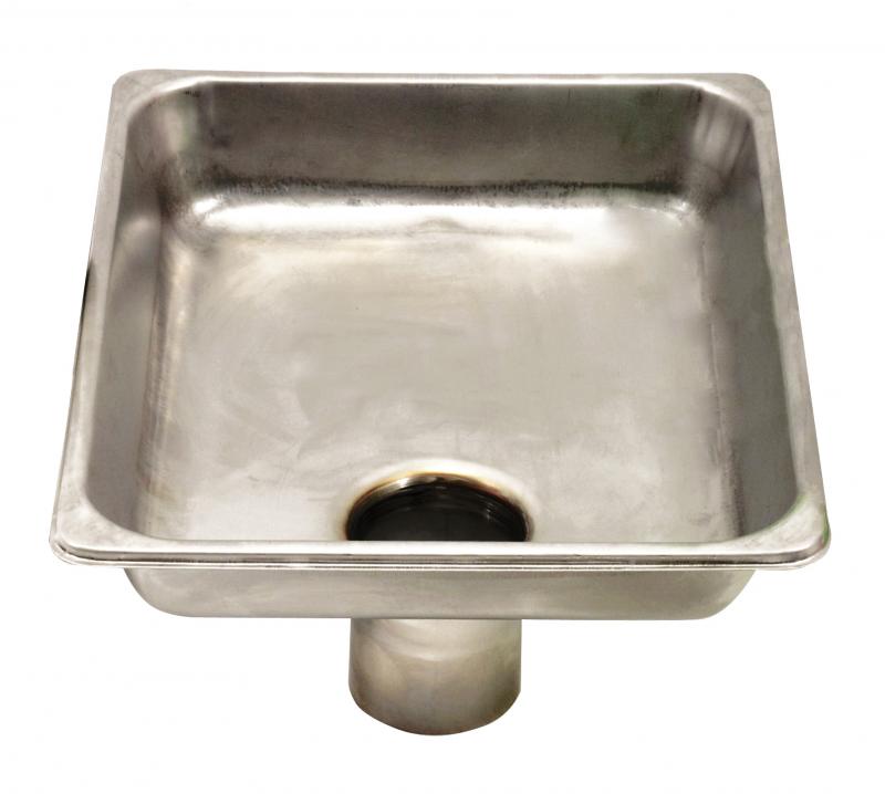 OMCAN 10″ x 12″ Stainless Steel Feed Pan for #22 Grinder