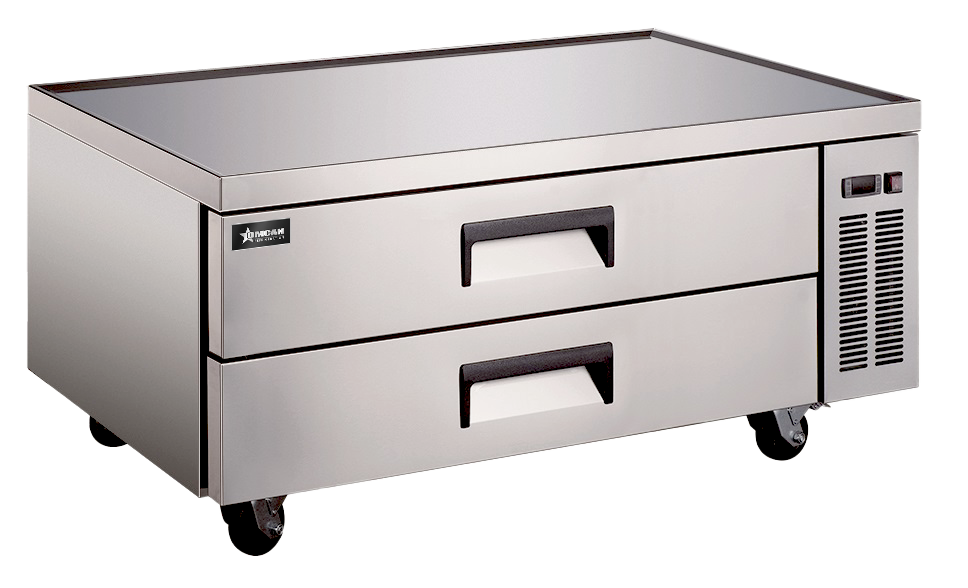 48″ Two (2) Drawer Chef Base Cooler, 8.5 cu.ft. (240 L), Stainless Steel