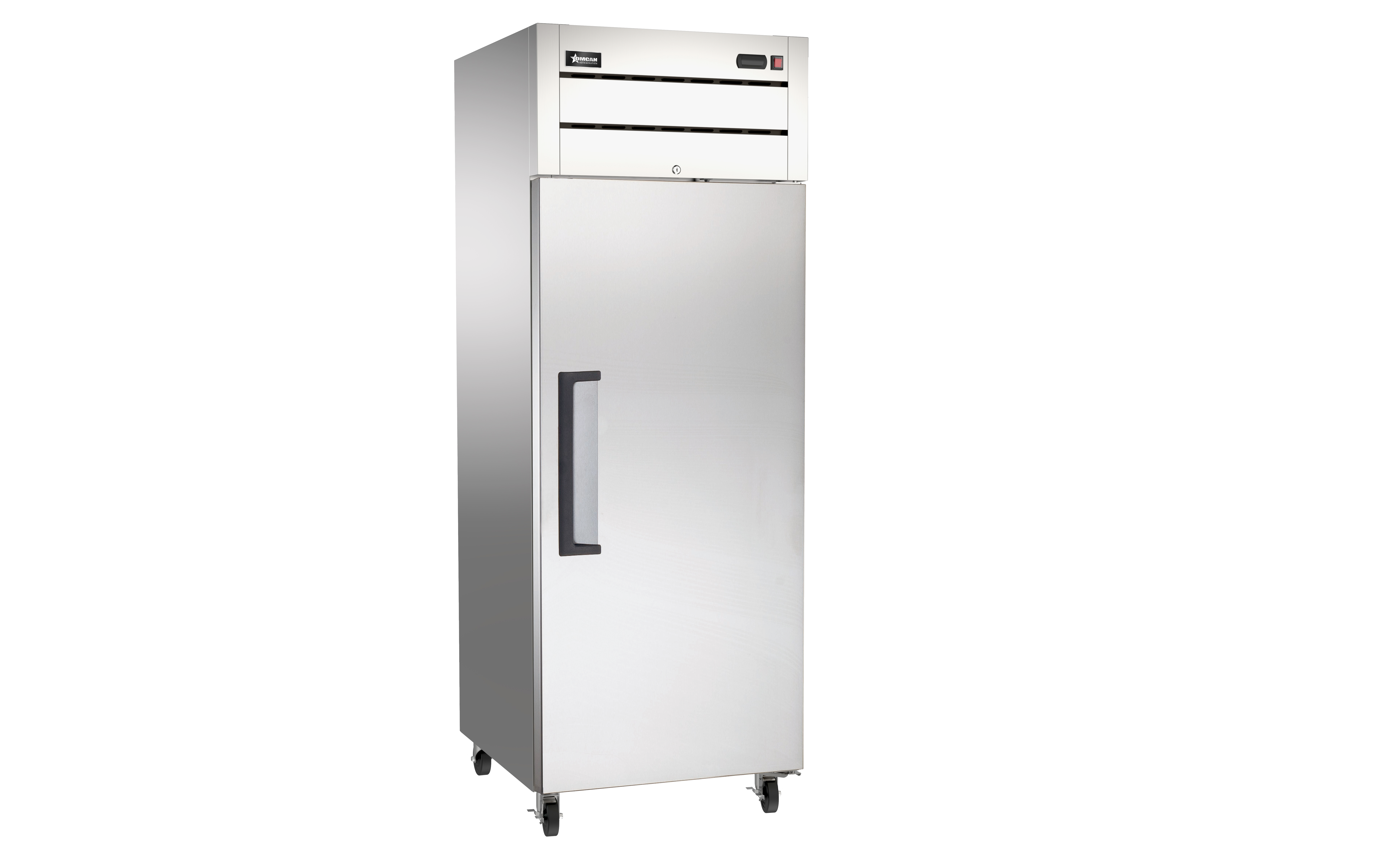 29″ One (1) Door Top Mounted Reach-in Freezer, 21.5 cu.ft. (609 L), Stainless Steel