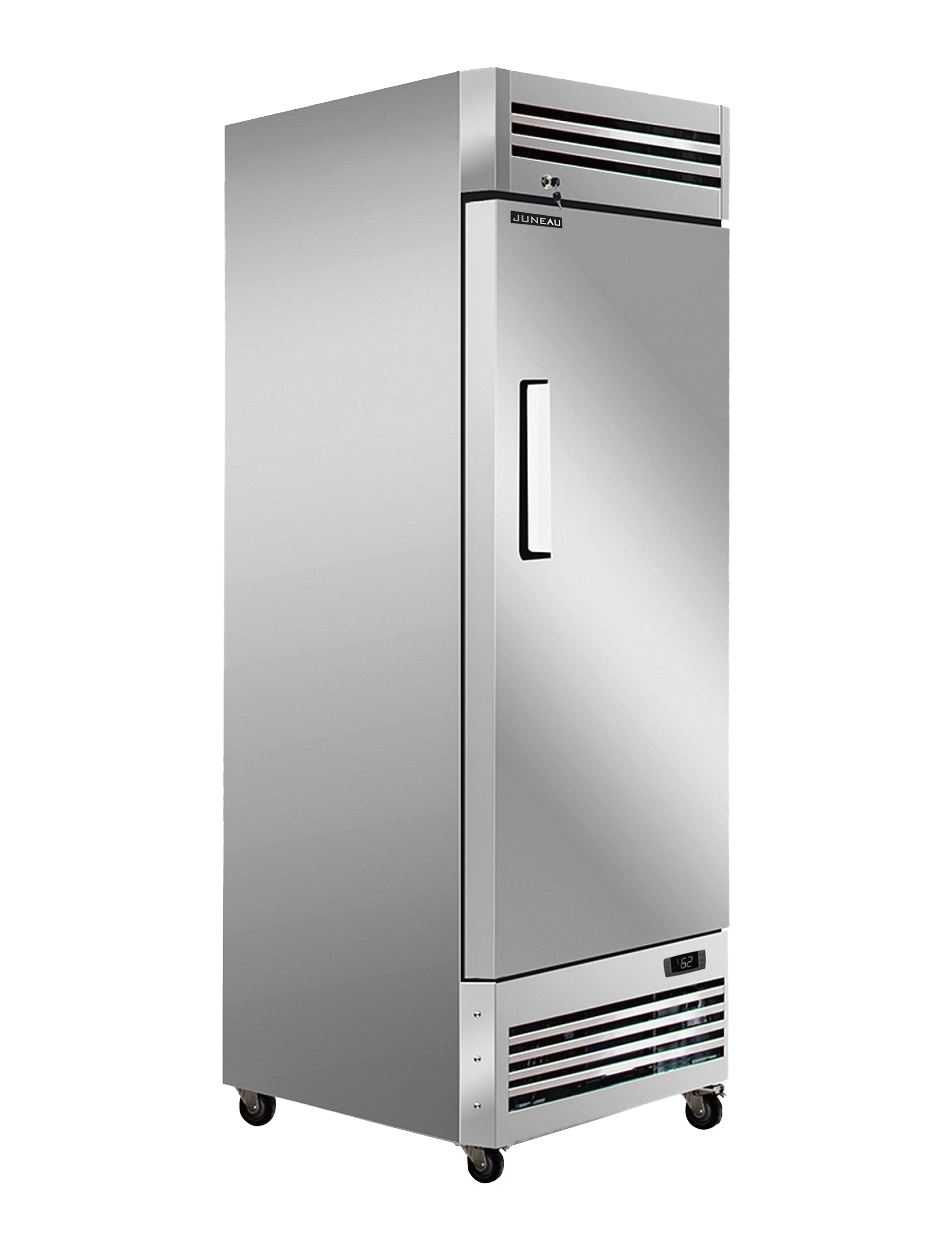 Juneau 27″ One (1) Door Reach-In Freezer, 18 cu.ft. capacity, Stainless Steel