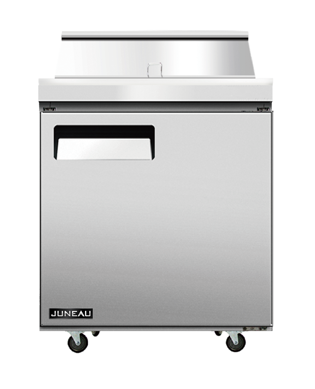 Juneau 28″ One (1) Door Refrigerated Prep Table, 3.4 cu.ft (95 Liters), Stainless Steel