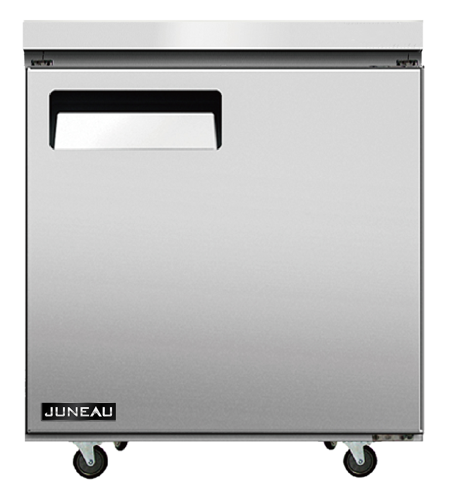 Juneau 27″ One (1) Door Undercounter Freezer, 3.4 cu.ft. (95 L), Stainless Steel