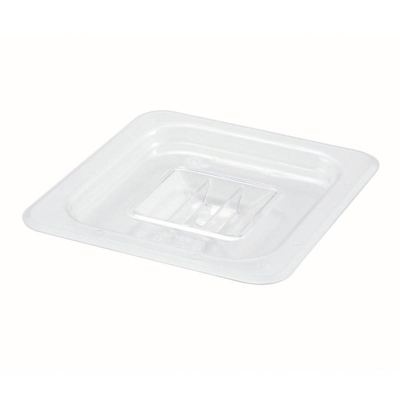 Polycarbonate Clear Solid Cover for 1/6 Size Food Pans