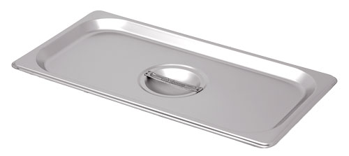 Third-Size Solid Stainless Steel Steam Table Pan Cover