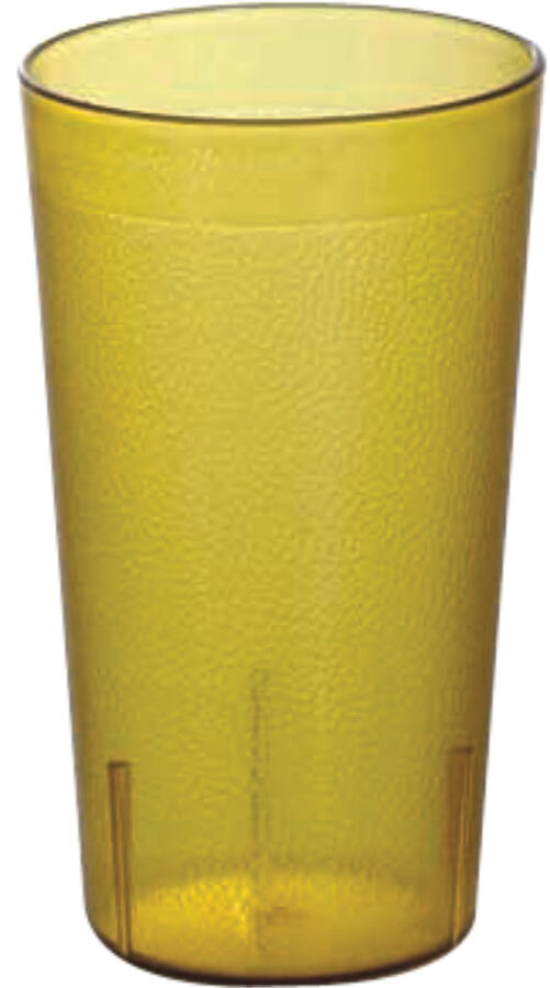 OMCAN 5 oz / 148 ml Amber-colored Pebbled Tumbler