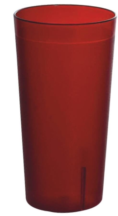 Omcan / Pebbled Tumbler — Capacity: 5 oz / Color: Red