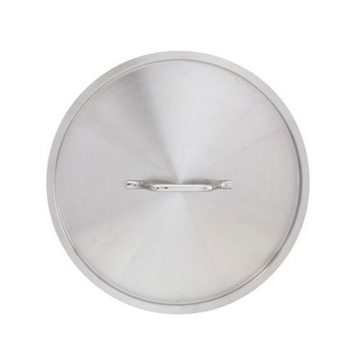OMCAN Stainless Steel Replacement Lid for 24 qt Stainless Steel Stock Pots with Lid