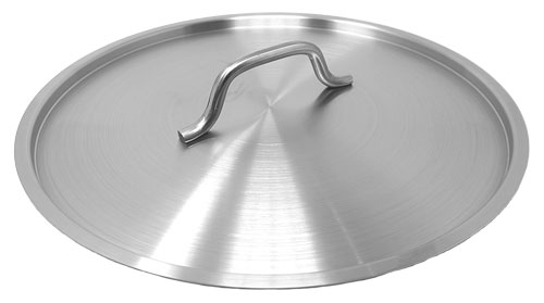 OMCAN Stainless Steel Replacement Lid for 32 qt Stainless Steel Stock Pots, 15 qt Stainless Steel Brazier, and 14″ Stainless Steel Fry Pans