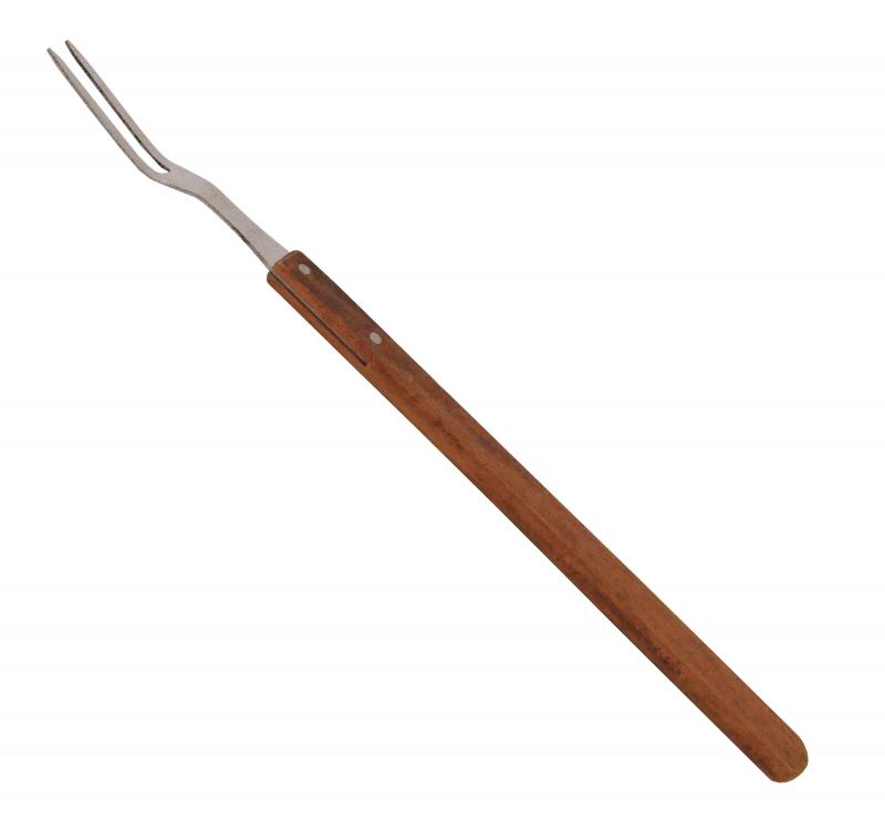 Omcan Pot Fork — Size: 21" / Handle Material: Long Wooden