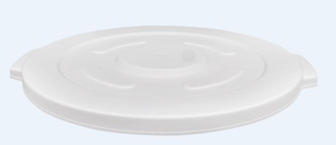 Polyethylene Tight-Fitting Lid for 80583 Round Ingredient Bin
