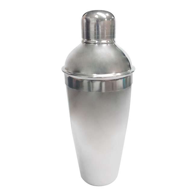 Omcan Stainless Steel Deluxe Bar Shaker (3 pcs. per set) — Capacity: 24 oz