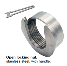 TRENTO Open Locking Nut for Curved Nozzle and HF1 (46325, 46955)