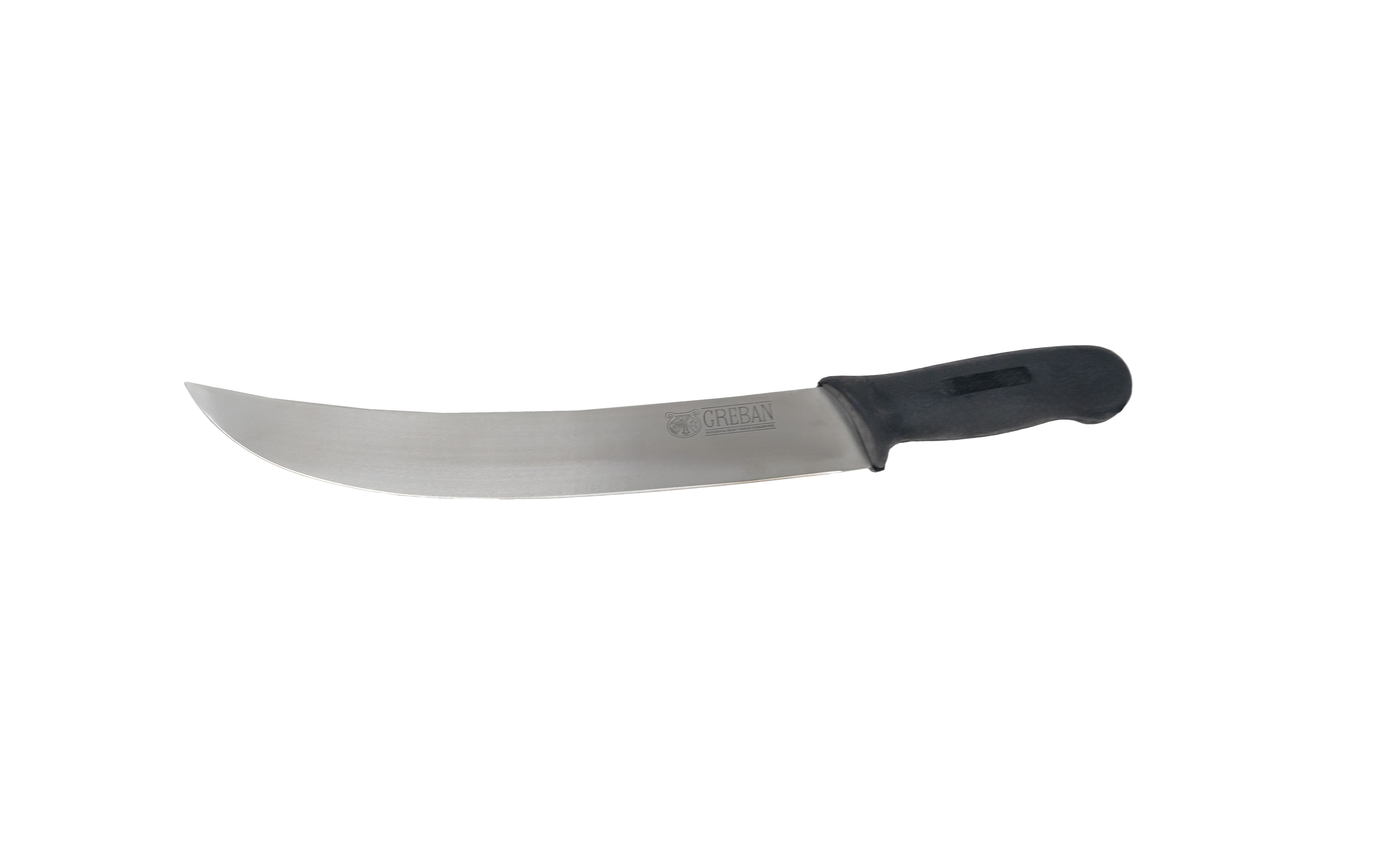 Omcan 12" Curved Steak Knife ( Handle)