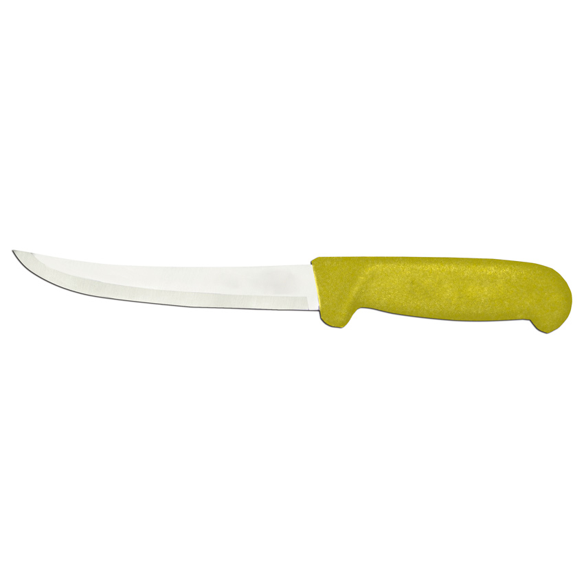 Omcan 6" Curved Blade Boning Knife