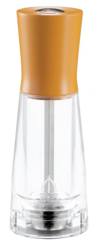 Omcan Tosca Series – 6" Pepper Mill Beech with Acrylic Resin Base