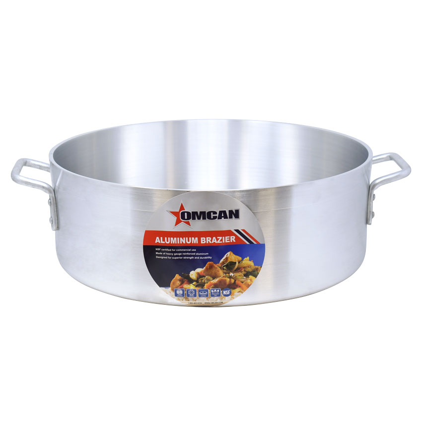 Omcan Aluminum Brazier Pan
