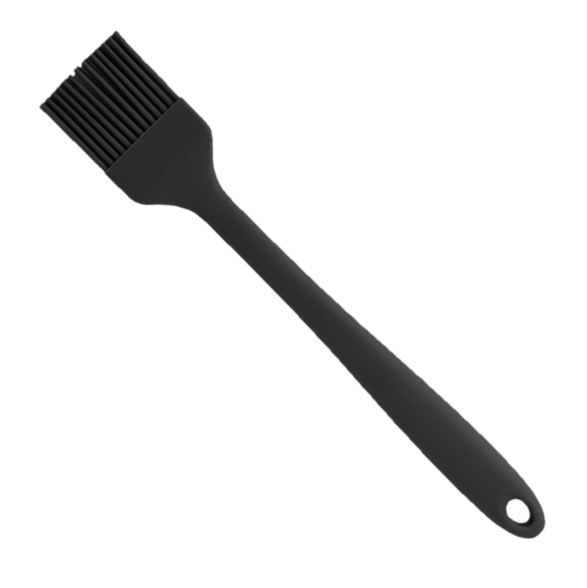 Omcan 10” x 1 3/4” Silicone Pastry Basting Brush BPA Free