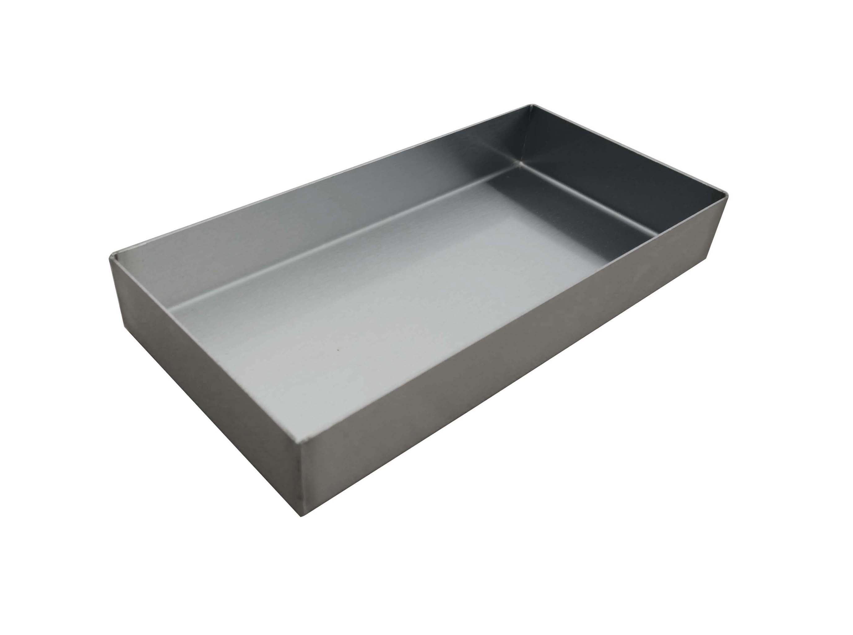 Omcan Stainless Steel Rectangular Deep Dish Tapered Pan