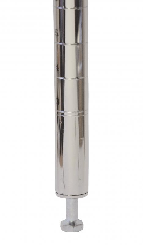 Omcan Chrome Post with Leveler