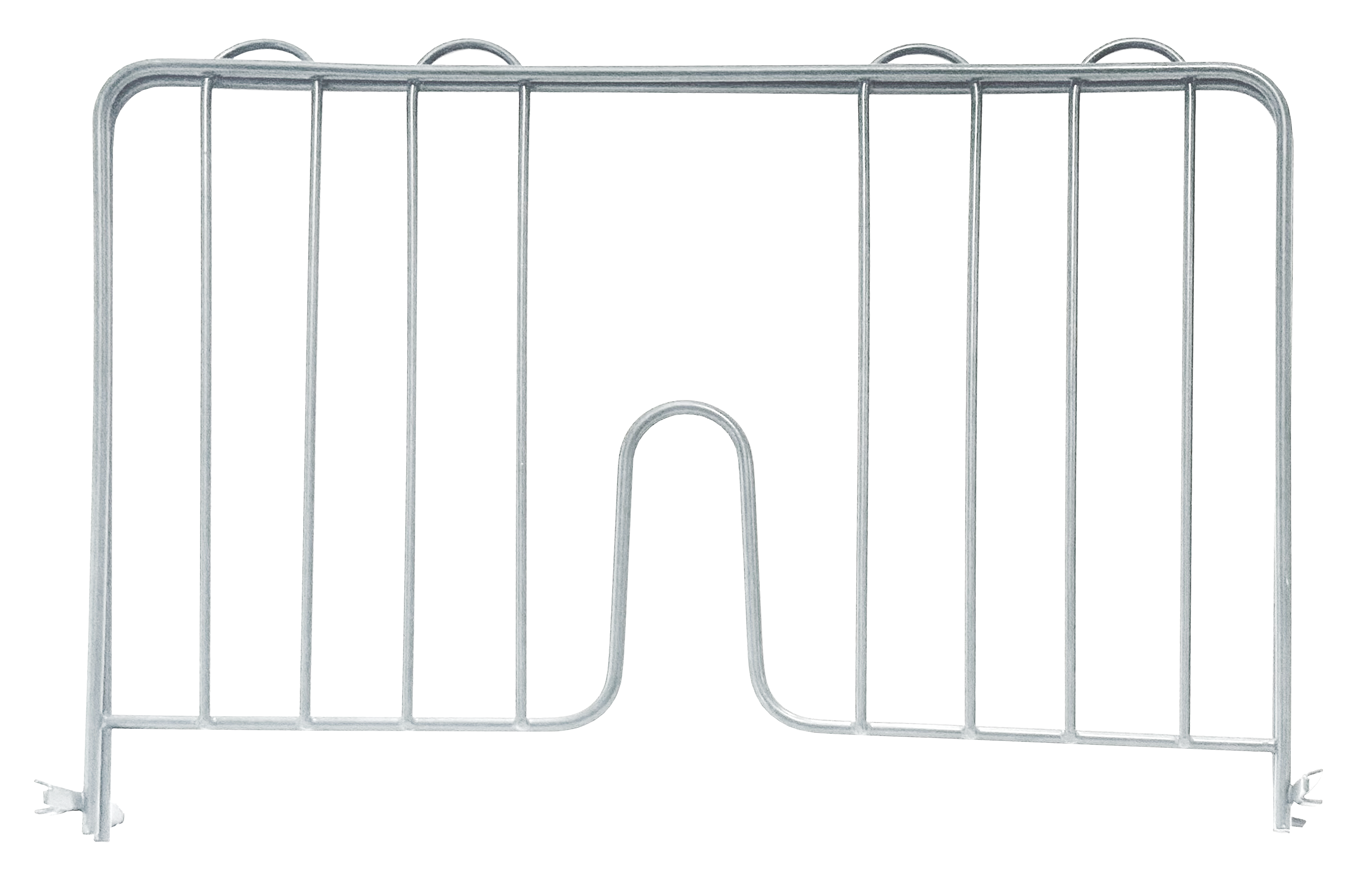 Omcan Pressure Fit Chrome Shelf Divider