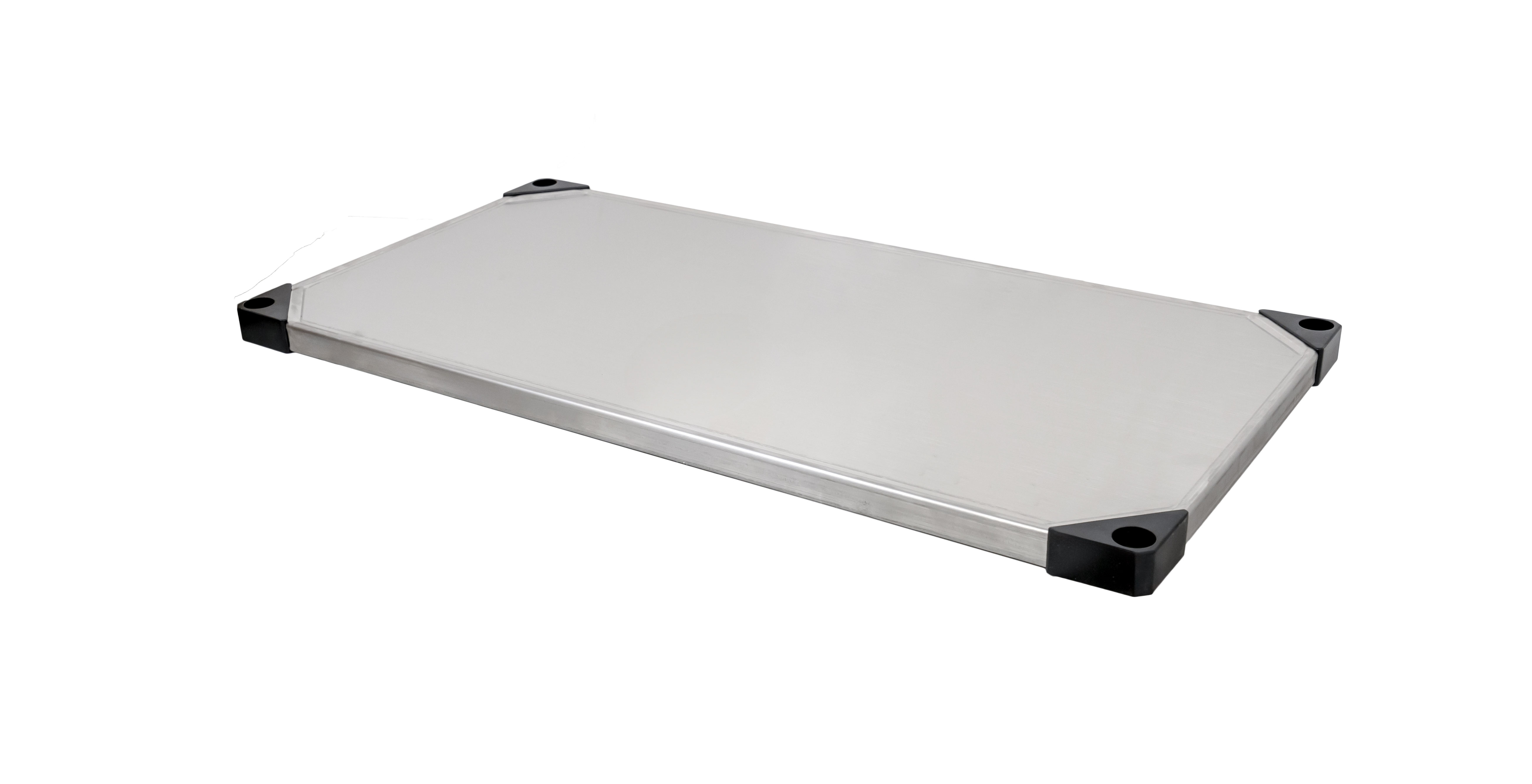 Omcan Stainless Steel Solid Shelf for Chrome Racks