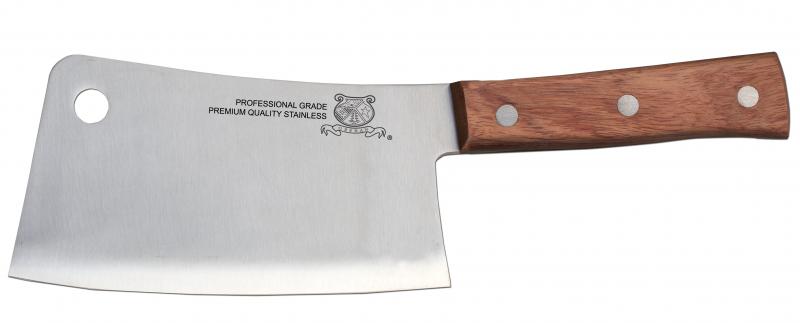 Omcan Cleaver with Wooden Handle