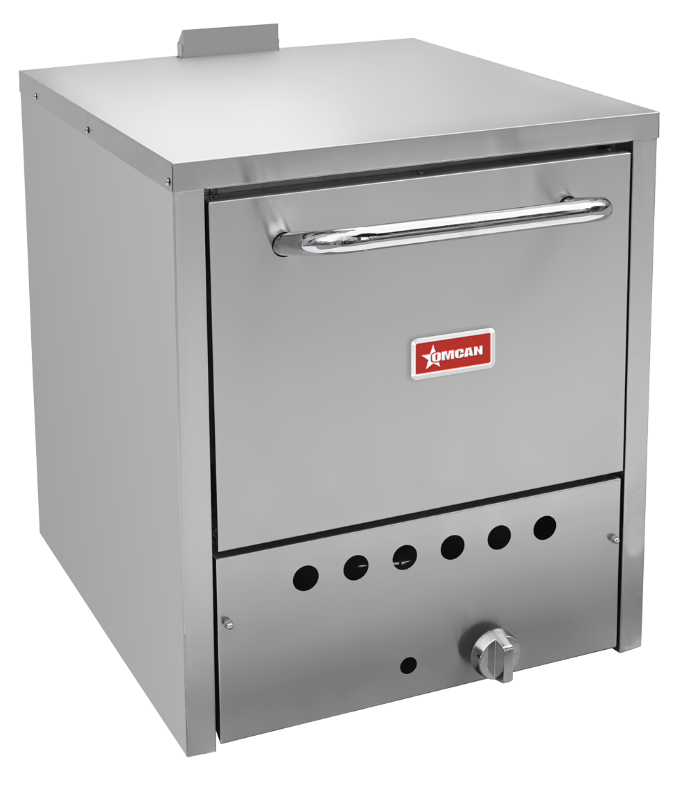 Omcan Single Chamber Countertop Pizza Oven – Natural Gas 32,000 BTU