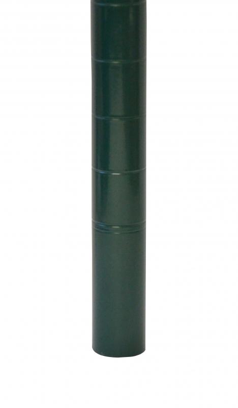 Omcan Dark Green Epoxy Post without Leveler