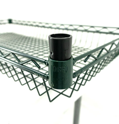 Omcan Dark Green Epoxy Wire Basket Omcan Dark Green Epoxy Wire Basket - 3