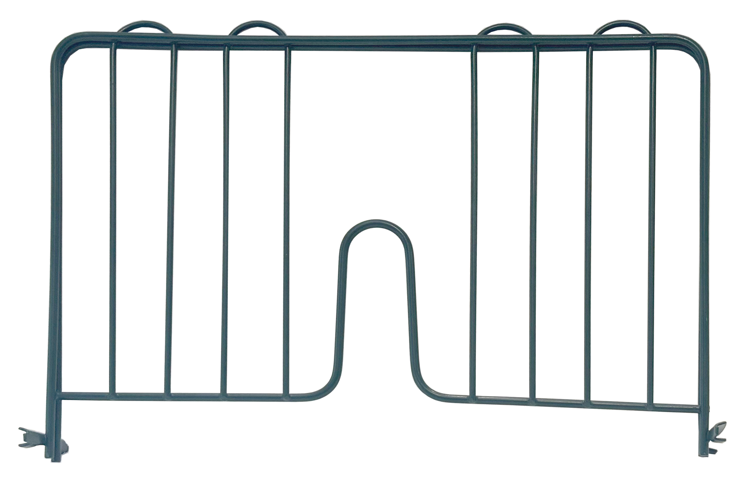 Omcan Pressure Fit Green Epoxy Shelf Divider