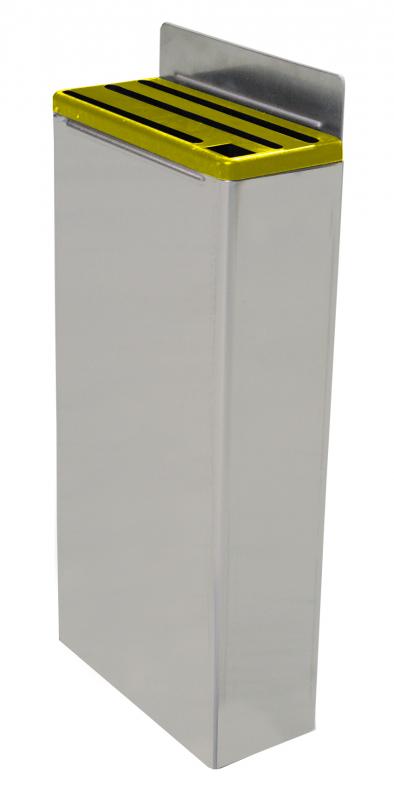 Omcan Extra Small Stainless Steel Knife Rack with Plastic Insert