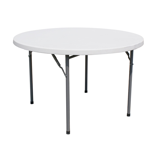Omcan Solid Round Folding Table