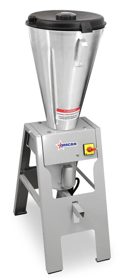 Omcan ( ) High Performance Stainless Steel Vertical Tilting Blender