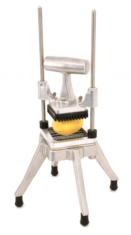 Omcan Countertop Vertical Potato Cutter with 1/ Cutter Blade