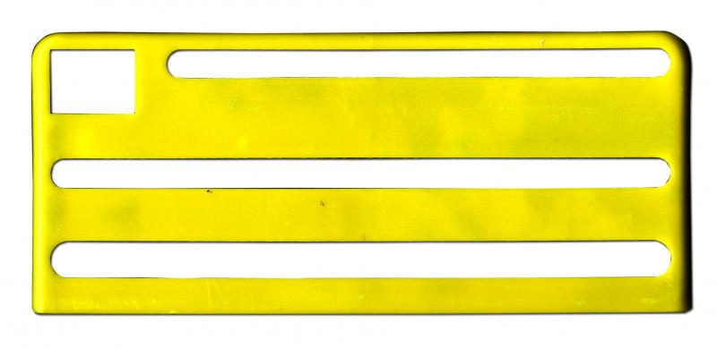 Omcan Insert for Extra Small Stainless Steel Knife Racks