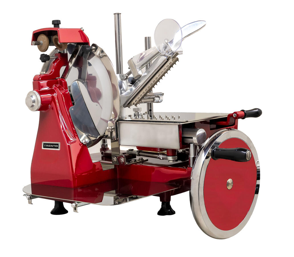Trento Blade Volano Manual Slicer Standard Flywheel and Stainless Steel Tray