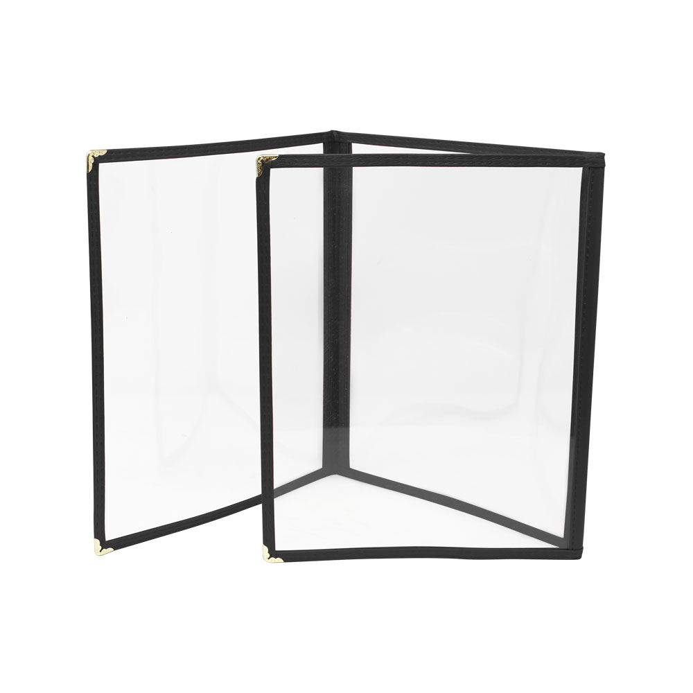 Omcan 9 1/2" x 11 3/4" Triple-Fold Menu Holder