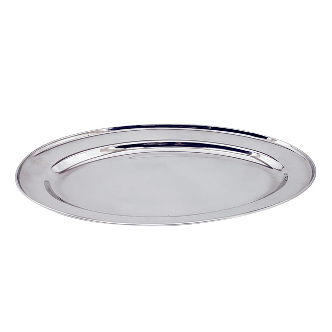 Omcan Stainless Steel Oval Platter