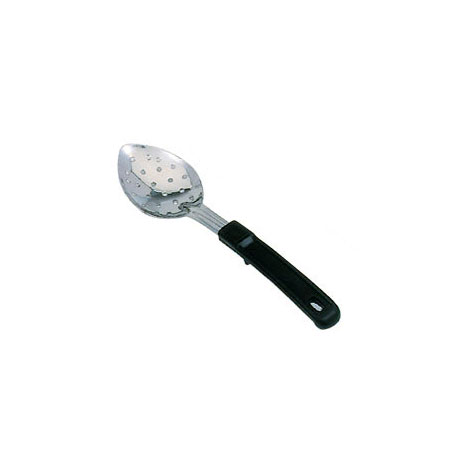 Omcan Stainless Steel Perforated Basting Spoon with Stop-Hook Handle