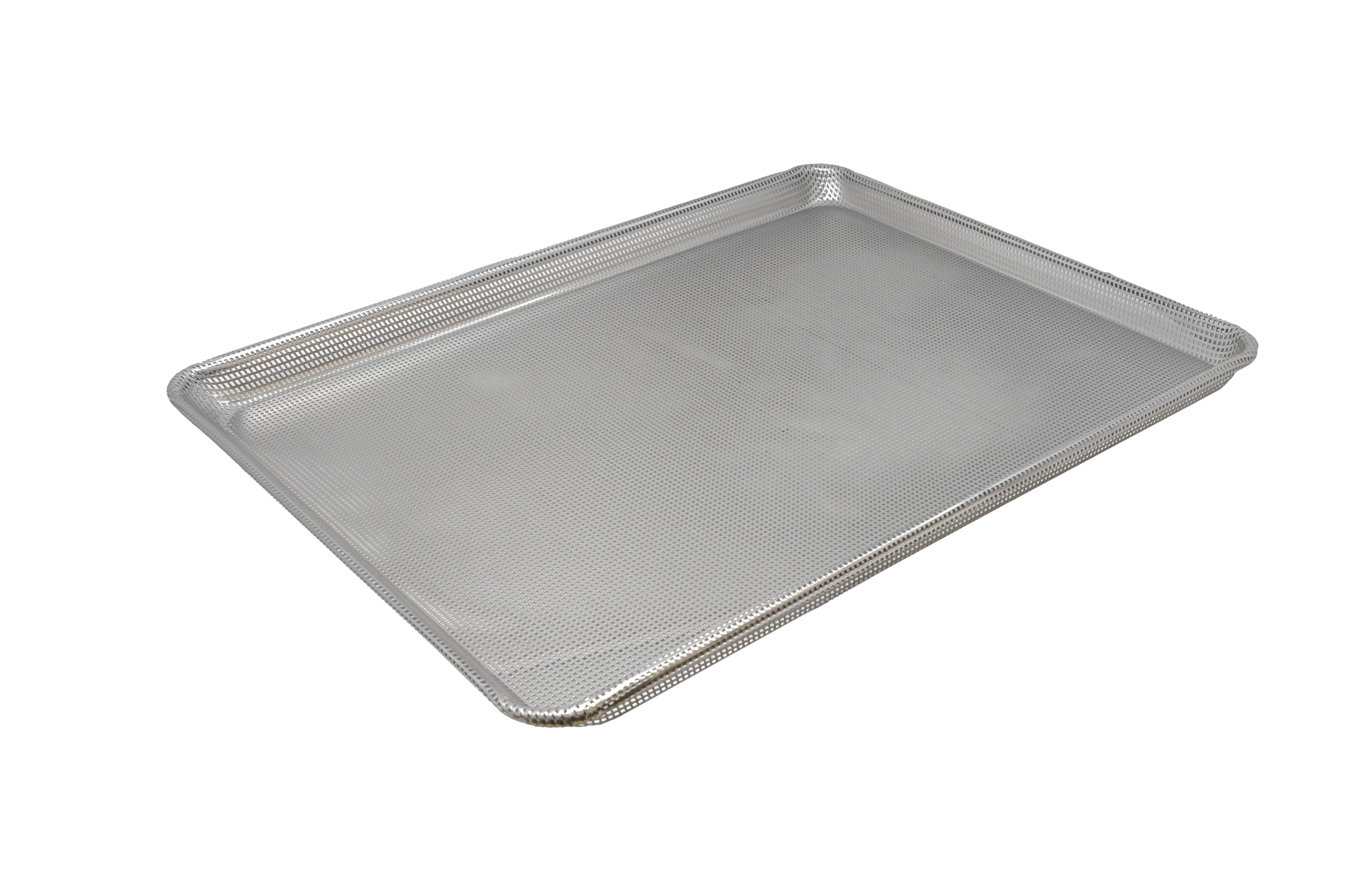 Omcan 16-Gauge (1.2 mm) Fully Perforated Aluminum Bun Pan